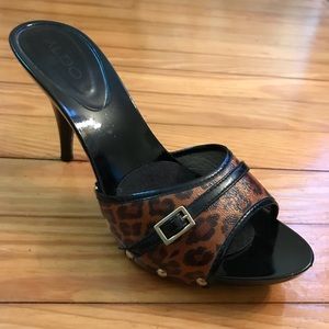Aldo Leopard Print Heels size 39